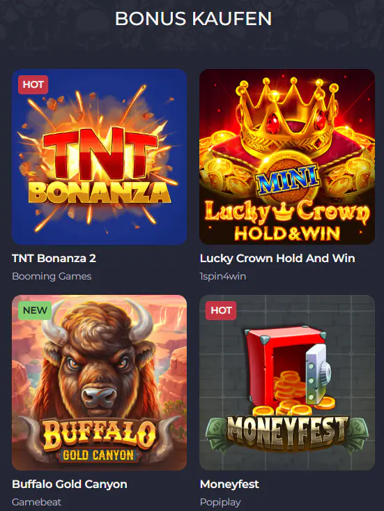 Bonus-Kauf-Slots Rolling Slots